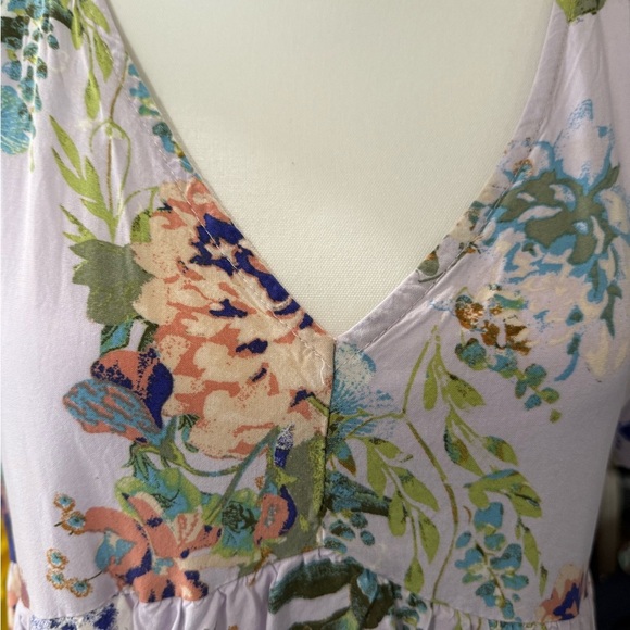ANDREE by unit Floral V-Neck Dress - Picture 4 of 6